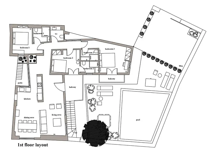 Villa Two Vaults, Old Town